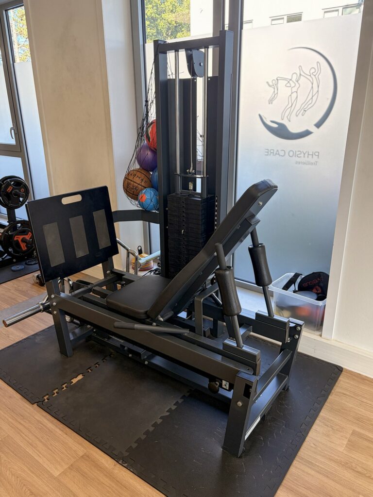 Machine de renforcement musculaire pour la rééducation